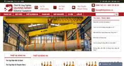 Desktop Screenshot of congnghiepquangminh.com
